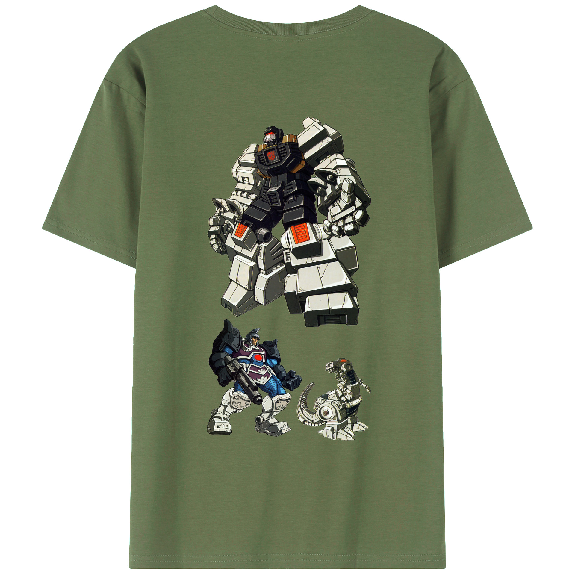 （画像用）  綿100％ メンズ半袖Tシャツ（バックプリント） 通気性